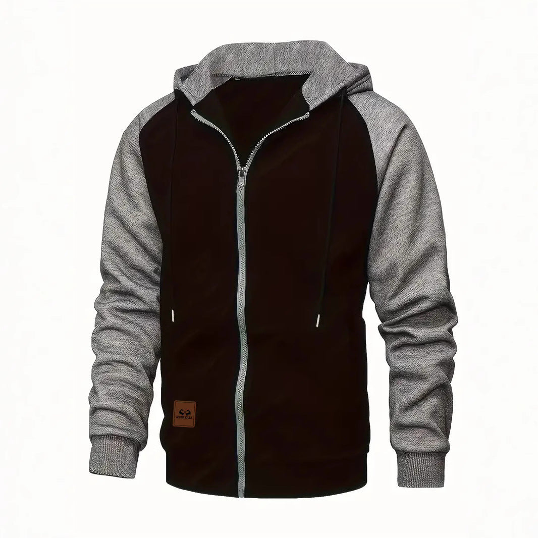 Herren Sportliche Kapuzenjacke Drune