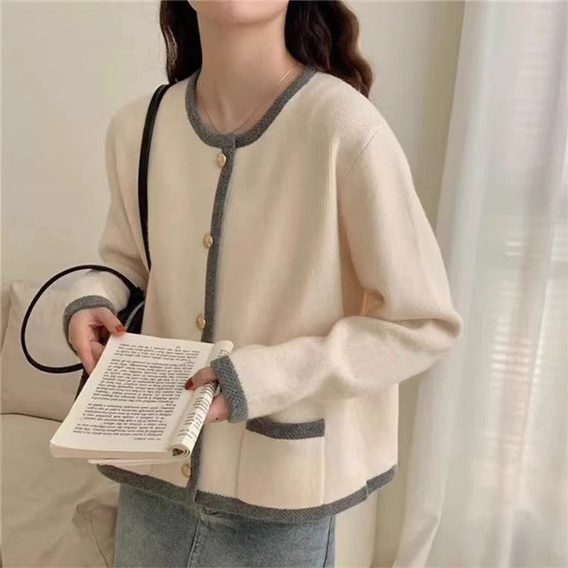Damen Kuschelige Strickjacke Drune