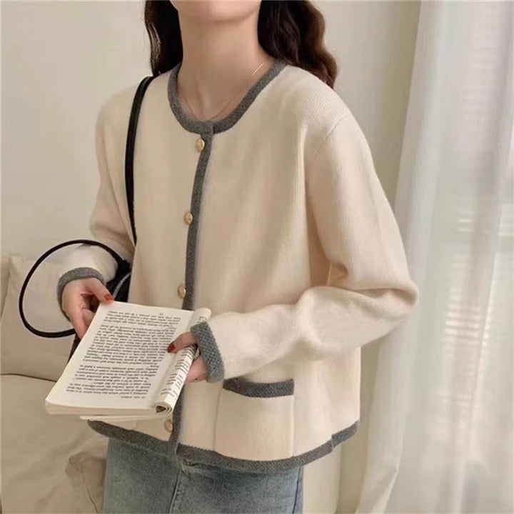 Damen Kuschelige Strickjacke Drune