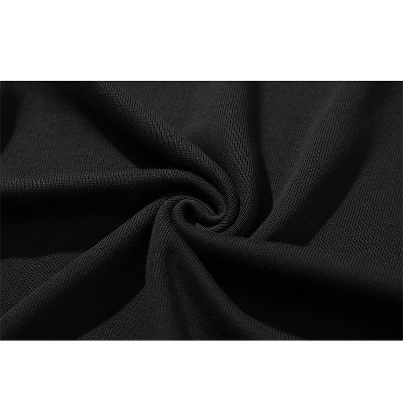 Unisex nan Boxy-Kapuzenpullover mit überlappender Kapuze, verdeckter Kängurutasche und gerippten Bündchen Drune