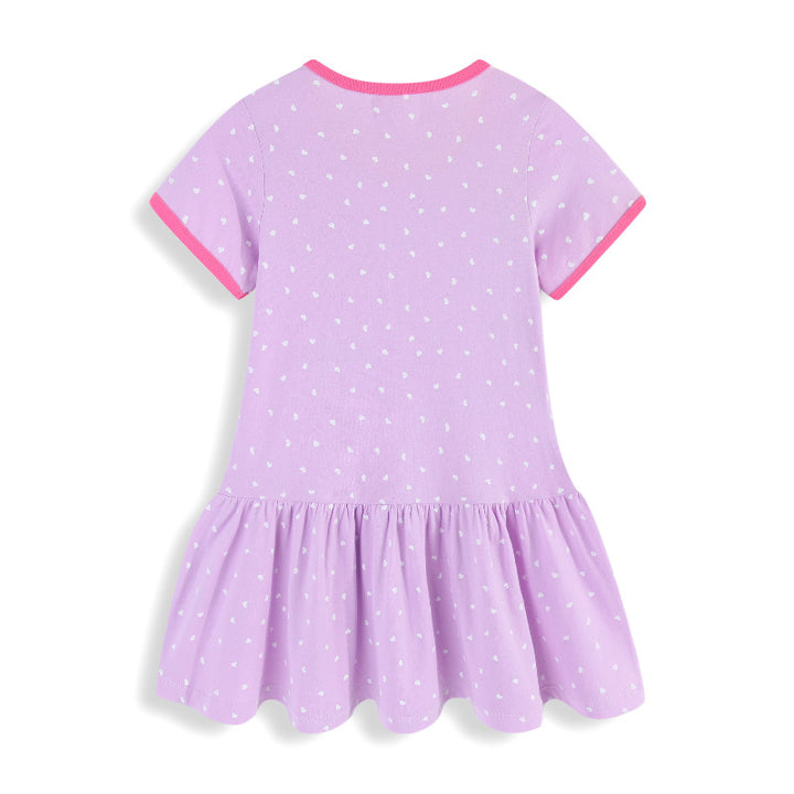 Mädchen Freizeitkleid mit zauberhaften Einhorn- und Feenapplikationen Drune