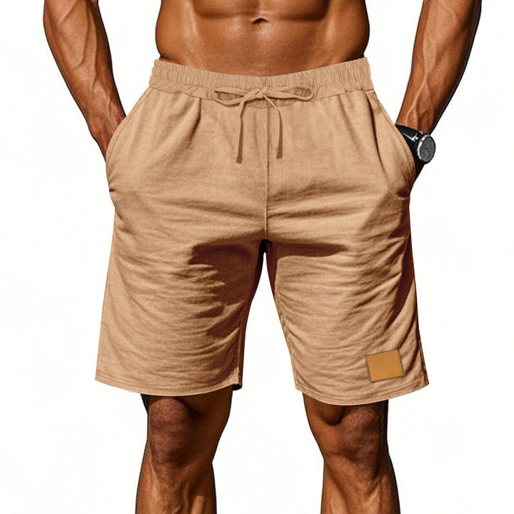Herren bequeme Sport-Shorts mit elastischem Bund und praktischen Seitentaschen Drune