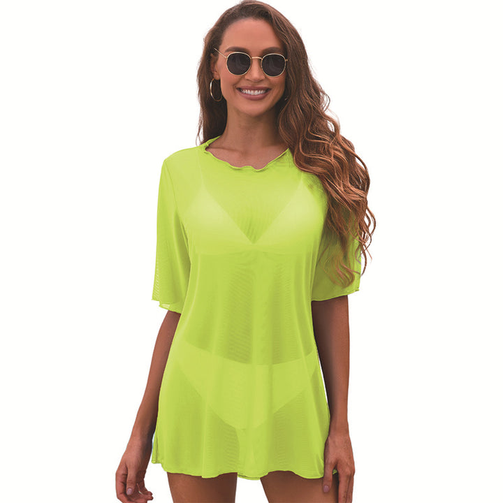 Damen Strandcoverup mit lässigem Schnitt Drune