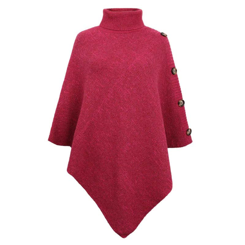 Drune | Einfarbiger Strickpullover Für Elegante Outfits