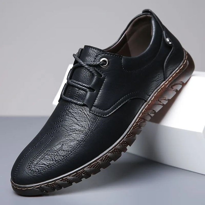 Herren Elegante Ledersneaker Drune
