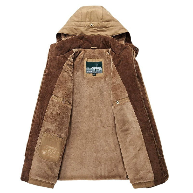 Herren Technische Übergangsjacke mit Fleecefutter Drune