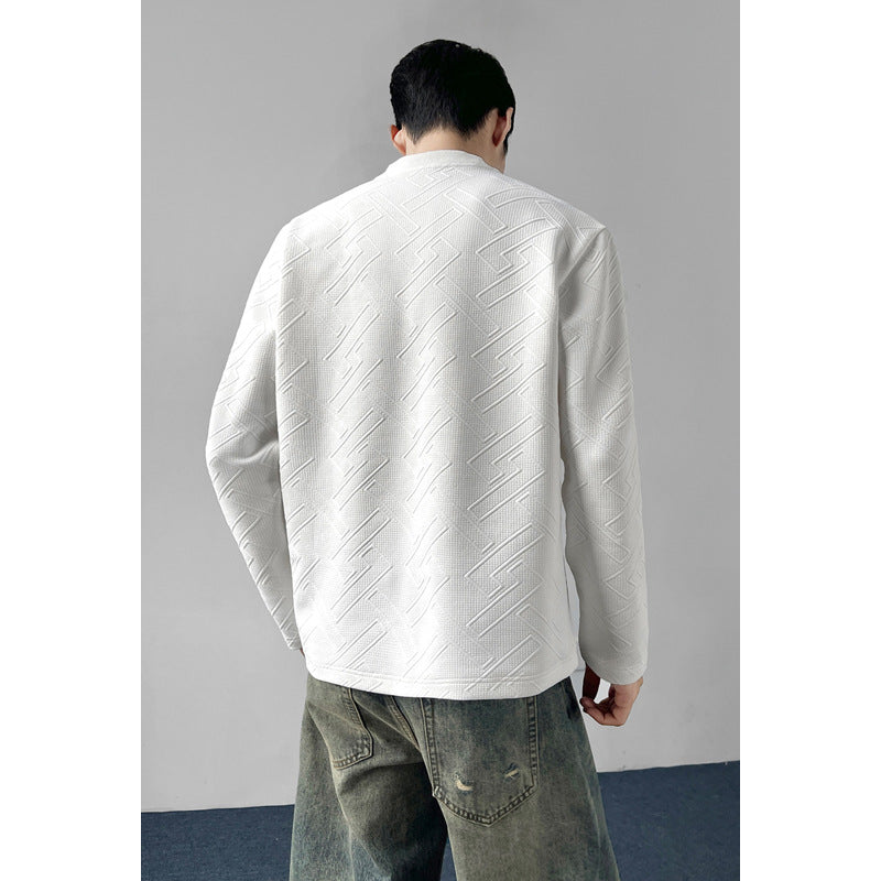 Herren Sportlicher Raglan-Pullover Drune