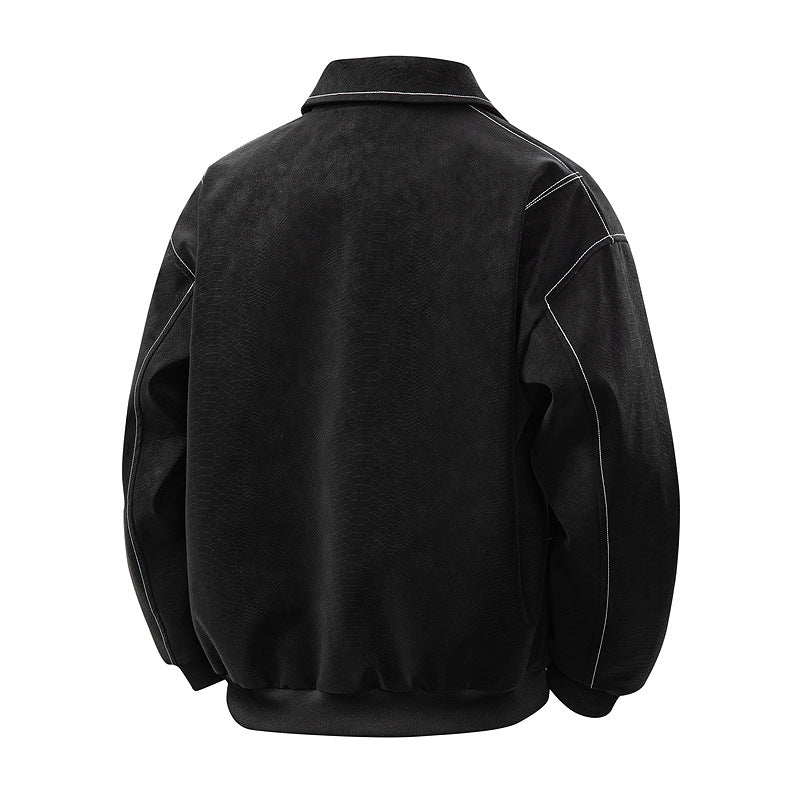 Herren Modische Freizeitjacke mit praktischen Taschen Drune