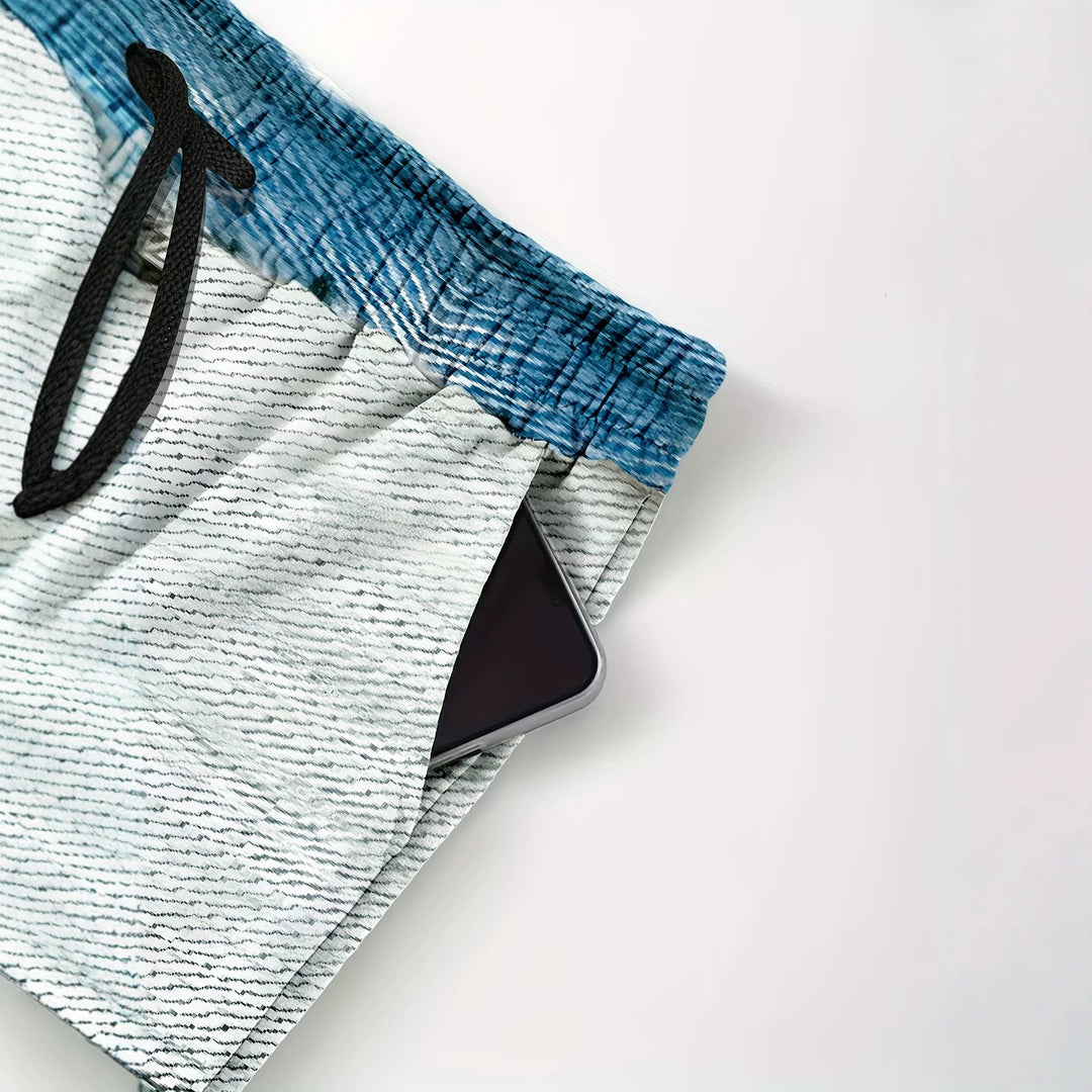 Herren Trendige Freizeithose mit einzigartigem Grafikdesign Drune