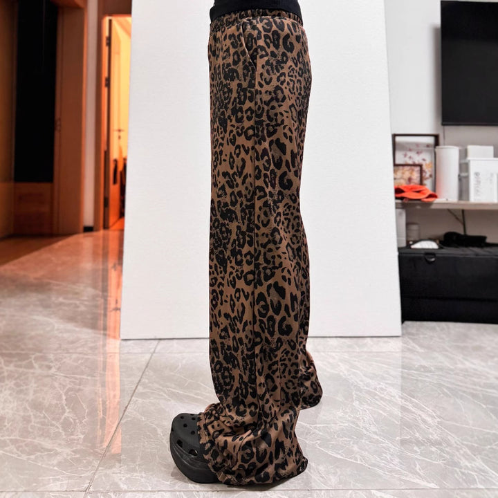Damen Freizeithose im tierischen Druck Drune