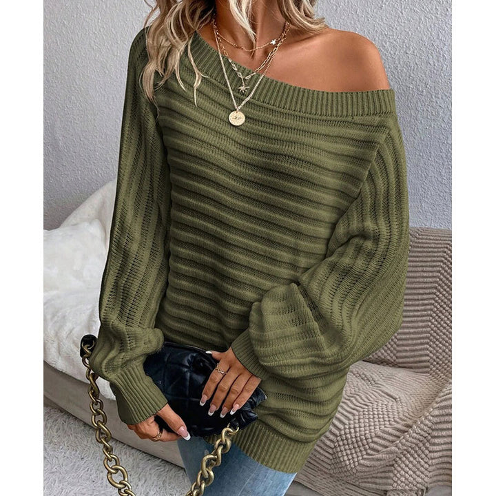 Damen Relaxed Fit Strickpullover Drune