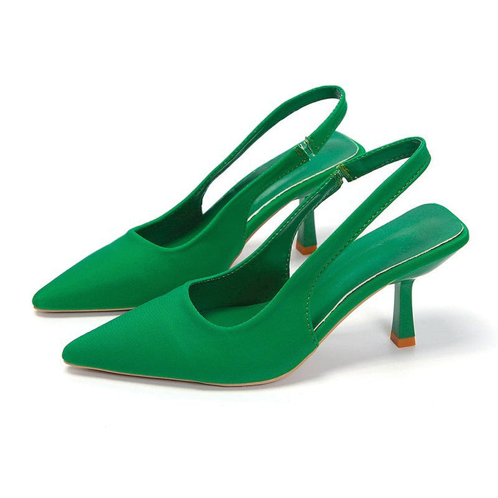 Damen Slingback-Pumps mit spitzem Design und elegantem Absatz Drune
