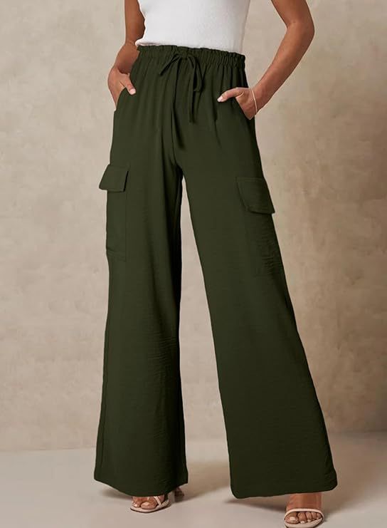 Damen Cargo-Hose aus leichtem Jersey Drune