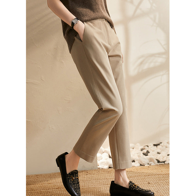 Damen Bequeme und elegante Stoffhose Drune