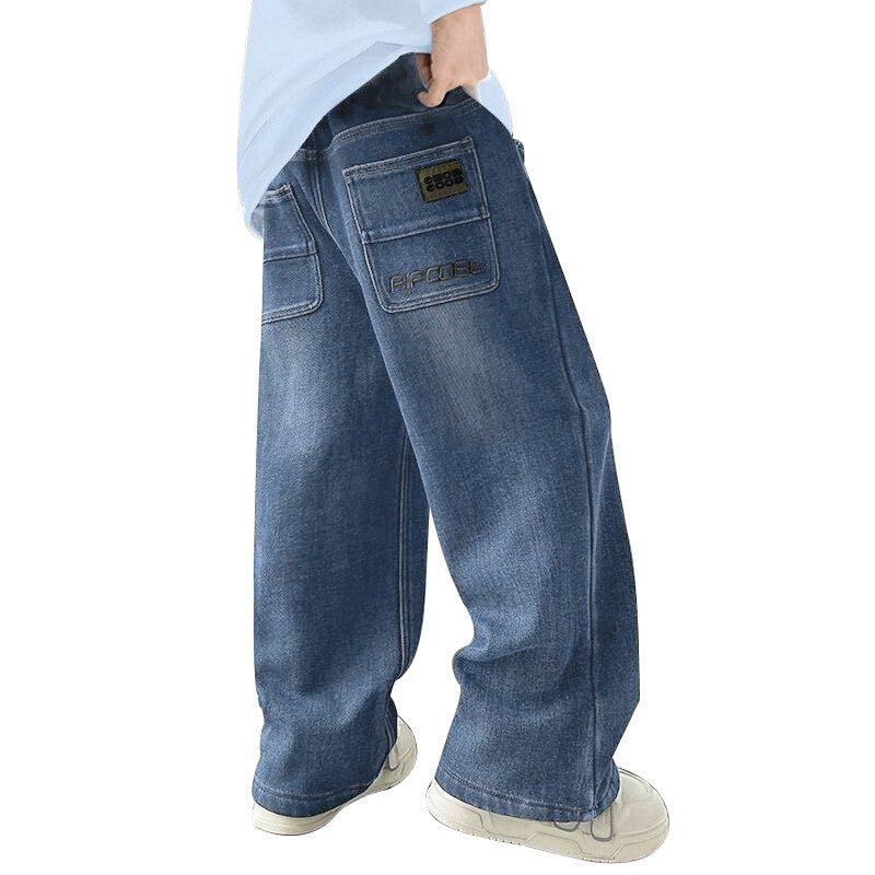 Herren weite Jeanshose Drune