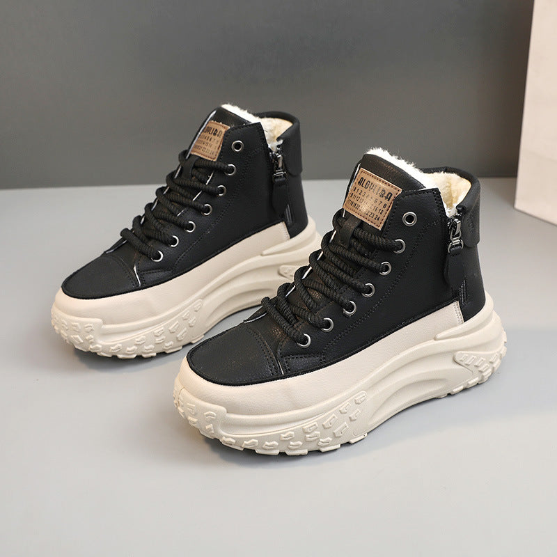 Drune | Fleece-gefütterte Schneestiefel Für Lässigen Winterstil Für Frauen