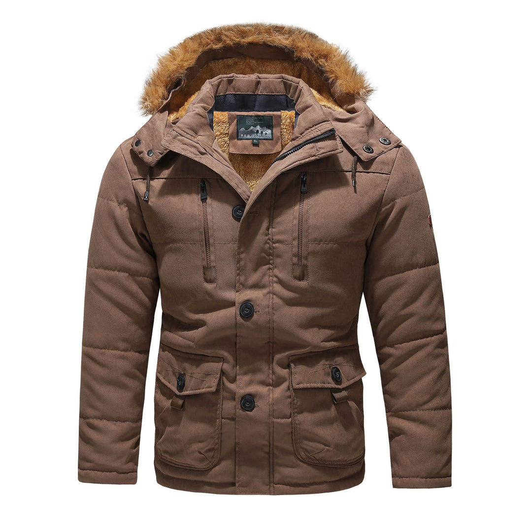 Herren Komfortable Winterparka Drune