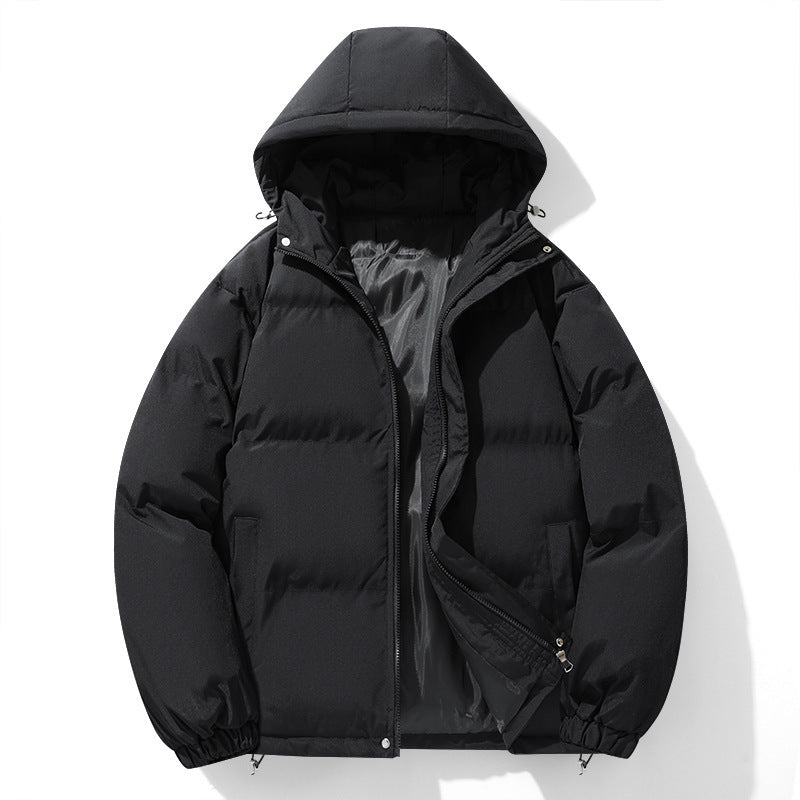 Damen Warme Steppjacke mit Kapuze Drune