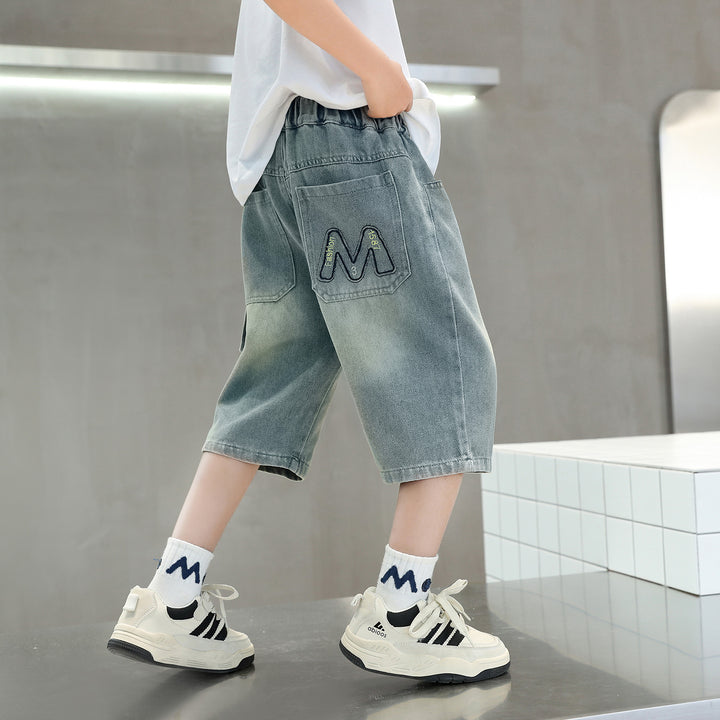 Unisex Shorts im lässigen Denim-Stil Drune