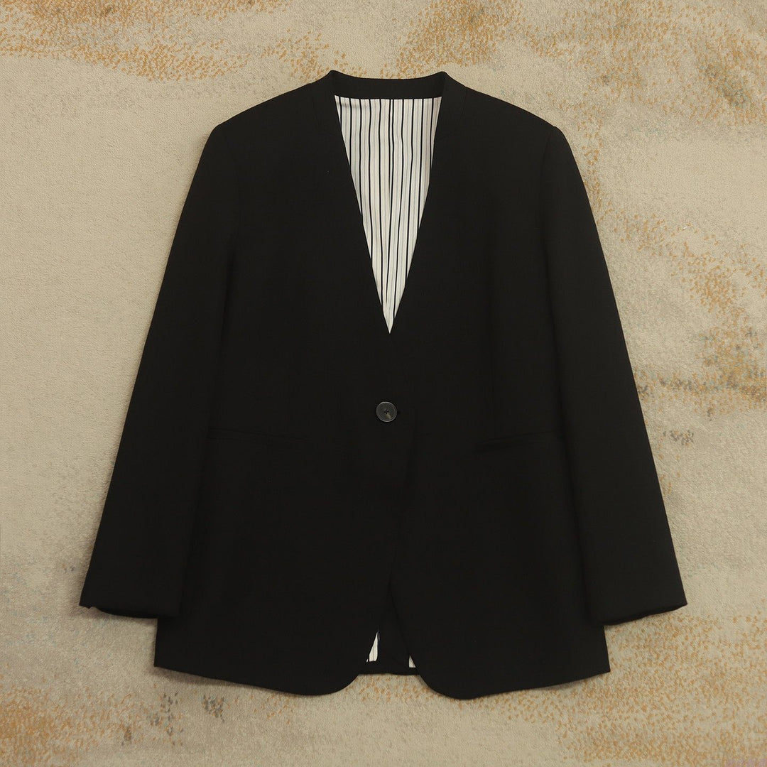 Damen Elegantes Blazer-Set mit schickem Schnitt Drune