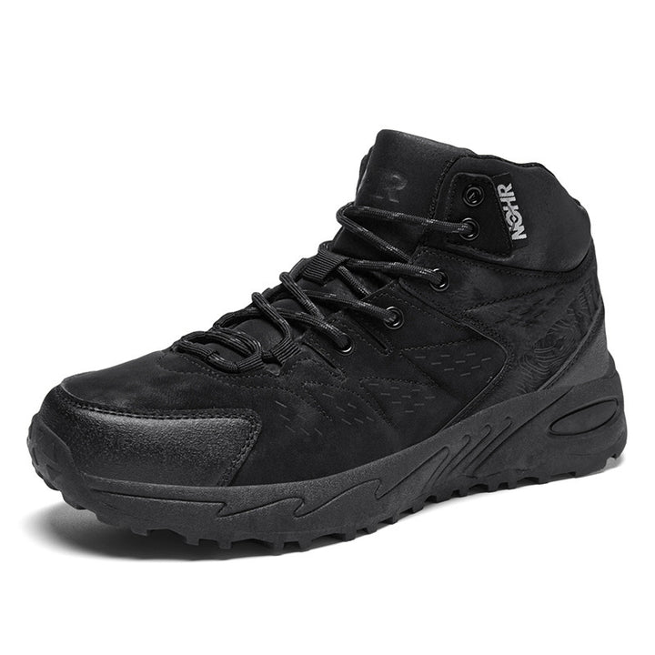 Herren nan robuster wasserabweisender Trekkingstiefel mit mittlerer Schafthöhe und rutschfester Profilsohle Drune
