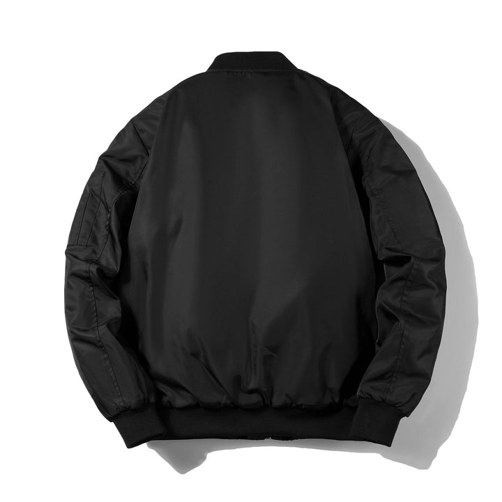 Herren Leichte Nylon-Bomberjacke mit gesteppter Innenfütterung und Ärmeltasche Drune