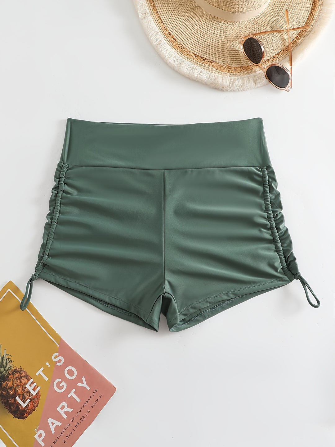 Damen Badeshorts mit verstellbarem Bund Drune