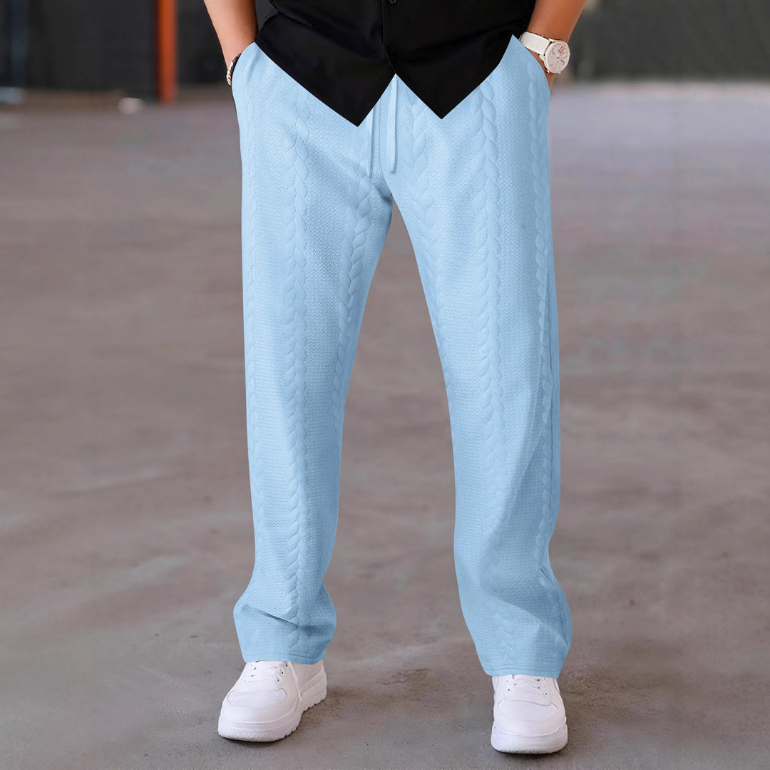 Herren modische Freizeithose mit innovativem Strukturdesign Drune