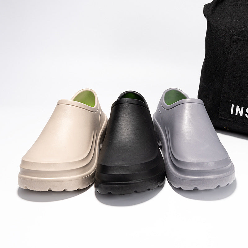Damen Komfortable rutschfeste Clogs Drune