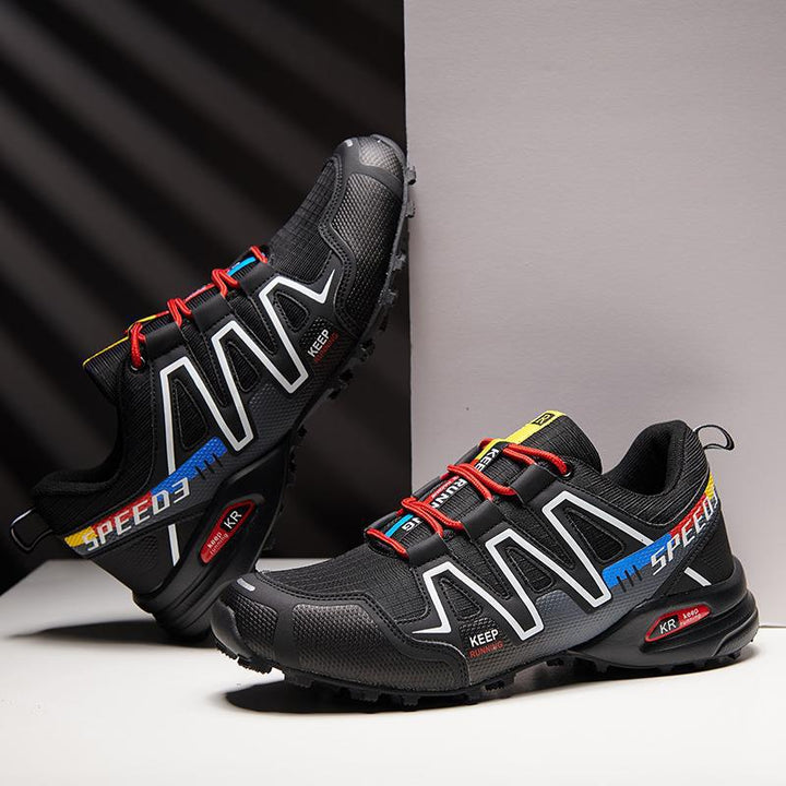 Herren Trailrunning-Sneaker mit griffiger Profilsohle und stützendem Seitenframe Drune