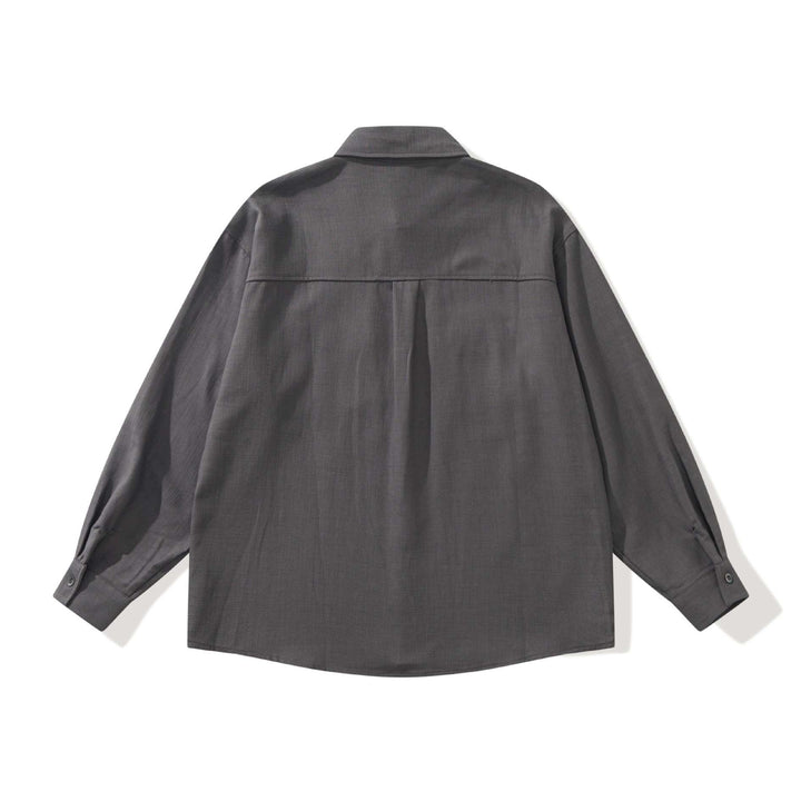 Herren Utility-Overshirt mit großen Pattentaschen und Boxy-Schnitt Drune