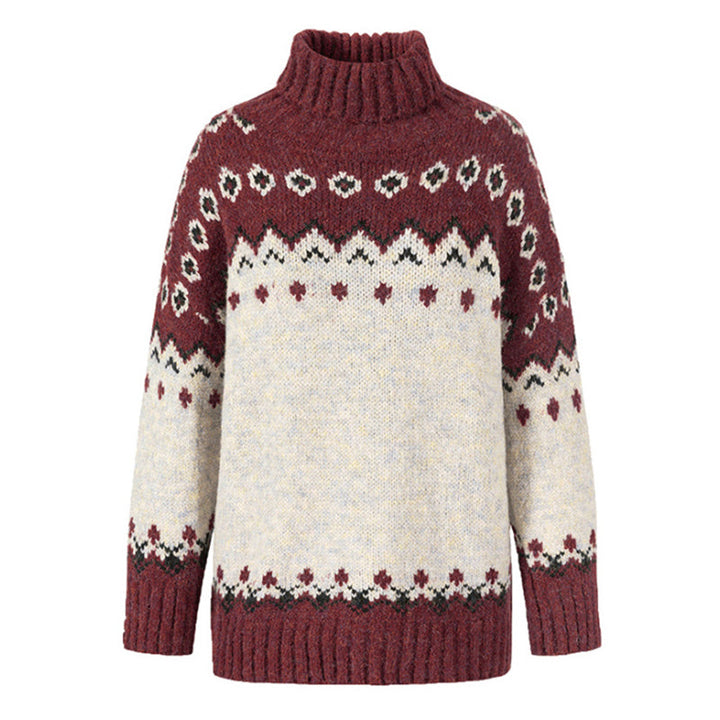Drune | Gemütlicher Vintage-Weihnachtspullover für Frauen