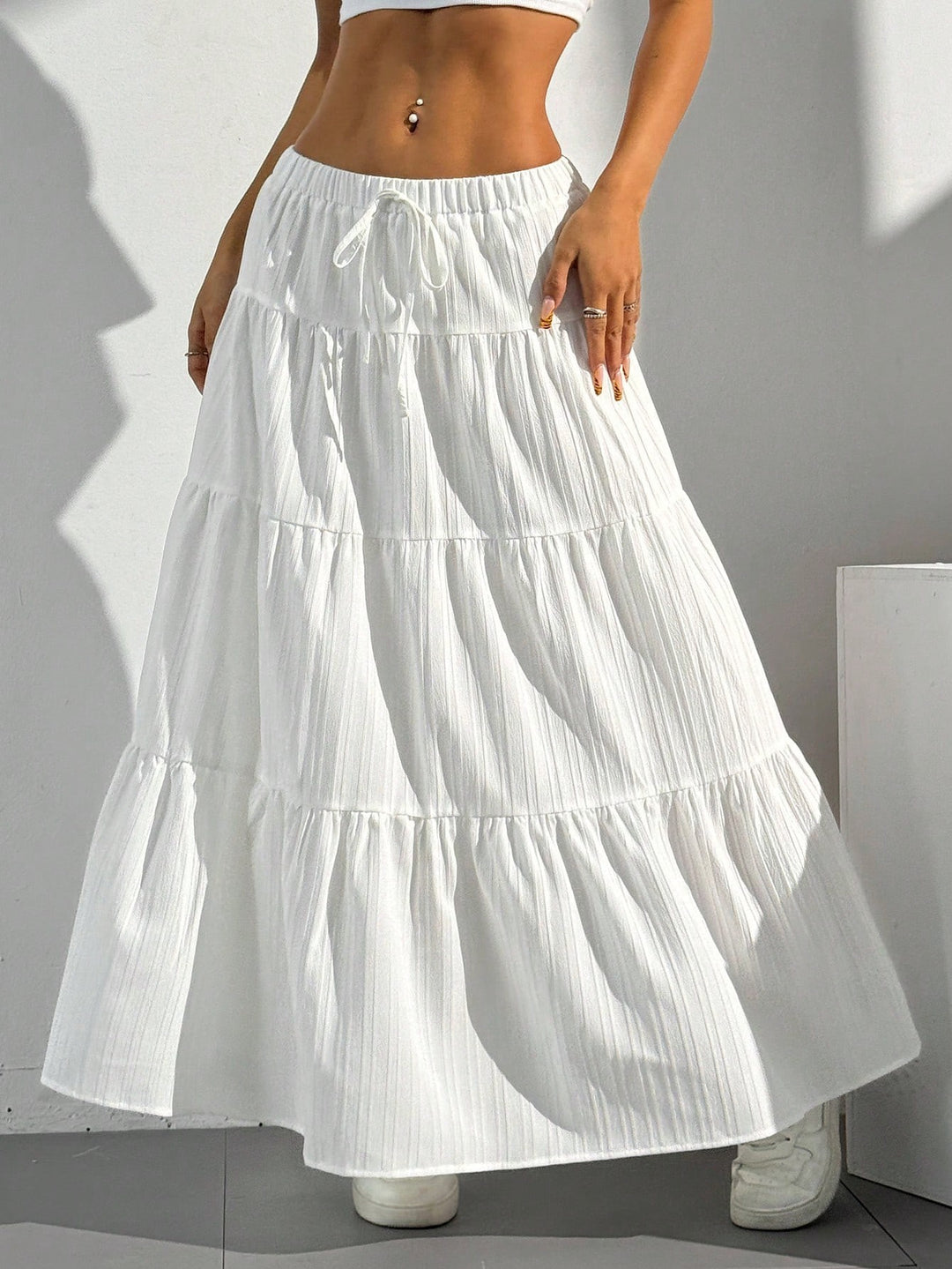 Damen Maxikleid Drune