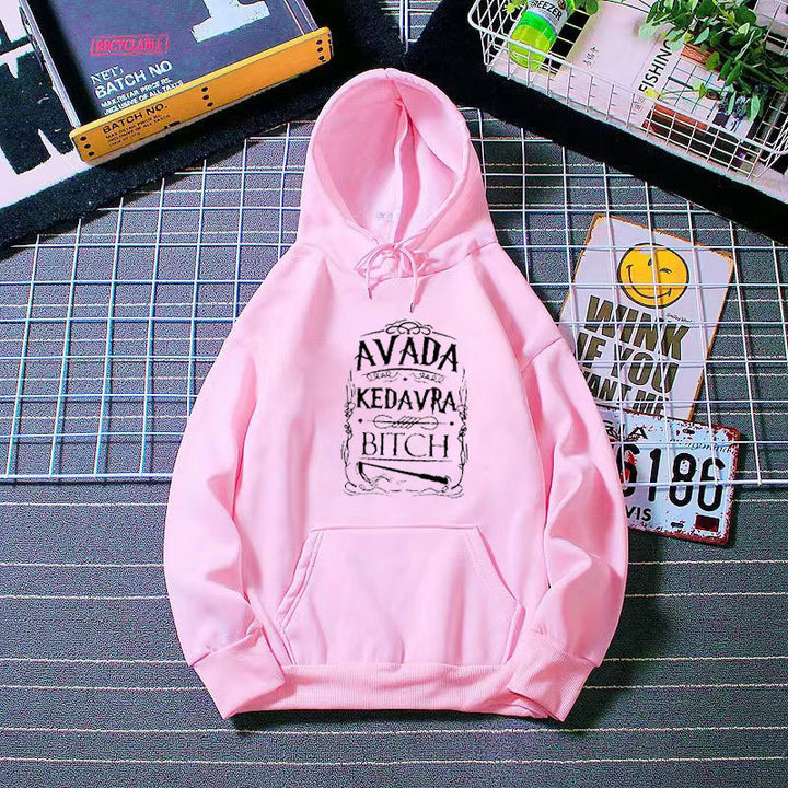 Damen Kapuzenpullover mit kreativen Grafikdesign Drune