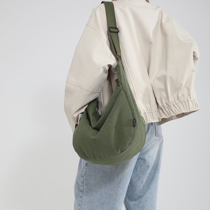Damen Umhängetasche mit modernem Kordel-Design und ergonomischem Tragekomfort Drune