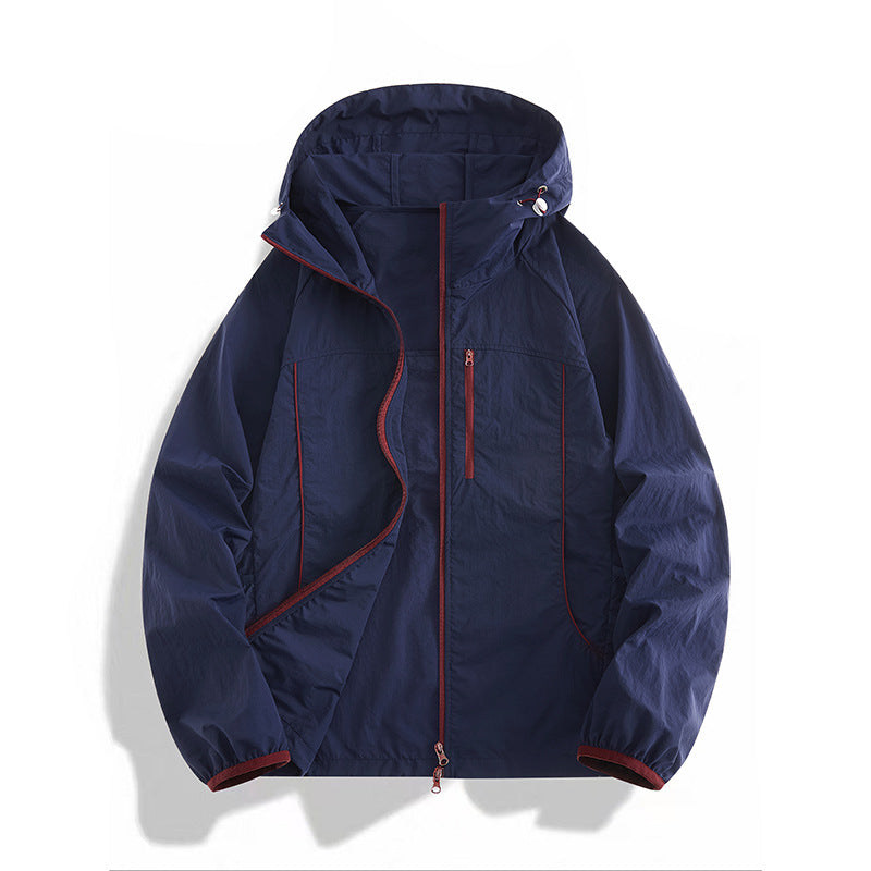 Damen Leichte Winddichte Outdoor Jacke Drune