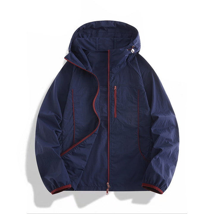 Damen Leichte Winddichte Outdoor Jacke Drune
