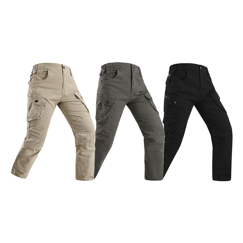 Herren Robuste Cargohose mit verstärkten Kniepartien und Mehrfach‑Taschen Drune