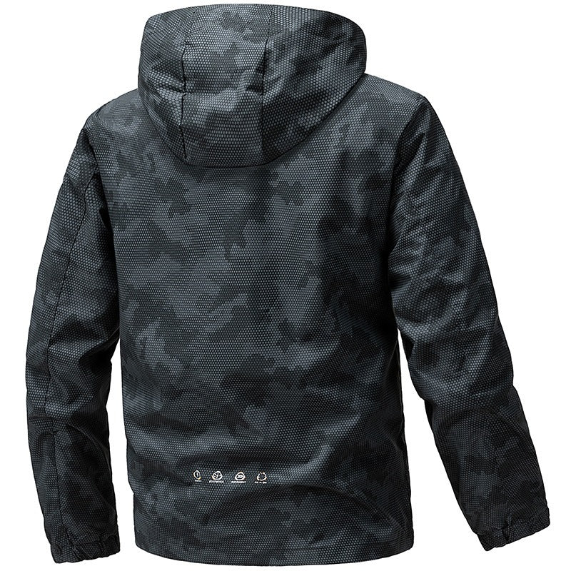 Herren Leichte Sportjacke Drune