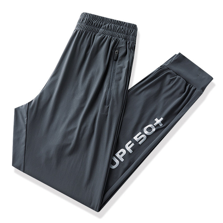 Herren Sportliche Trainingshose mit elastischem Bund und Reißverschlusstaschen Drune 1788242094
