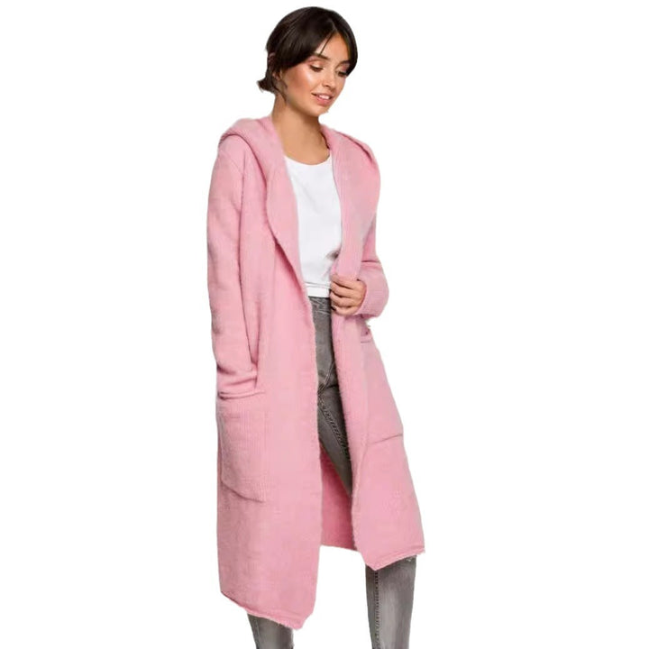 Damen langer Strickmantel Drune
