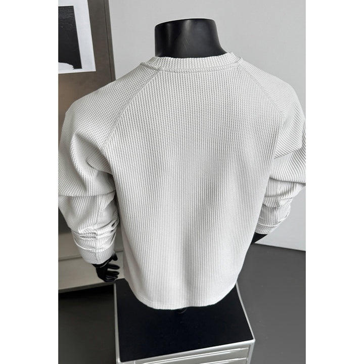 Herren Funktionales Langarm T-Shirt Drune