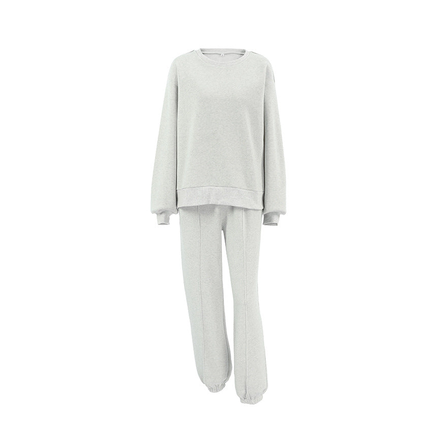 Damen Oversized Sweatshirt und Jogginghose Set Drune