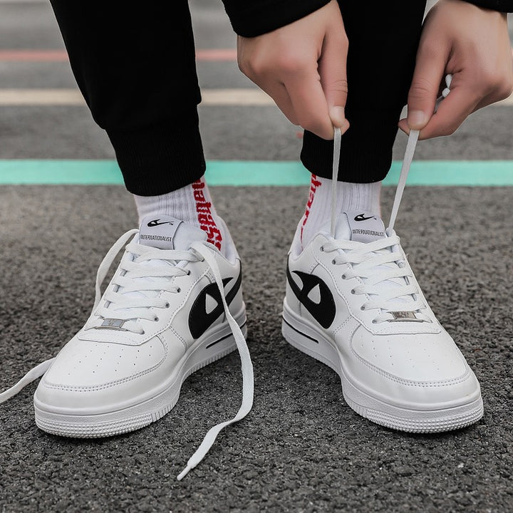 Herren Klassische Low-Top Sneaker mit gepolstertem Komfortfußbett und dämpfender Air-Sohle Drune