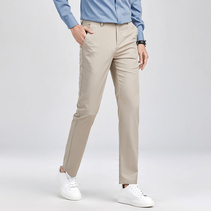 Herren Chinohose mit bequemer Passform und elastischem Bund Drune