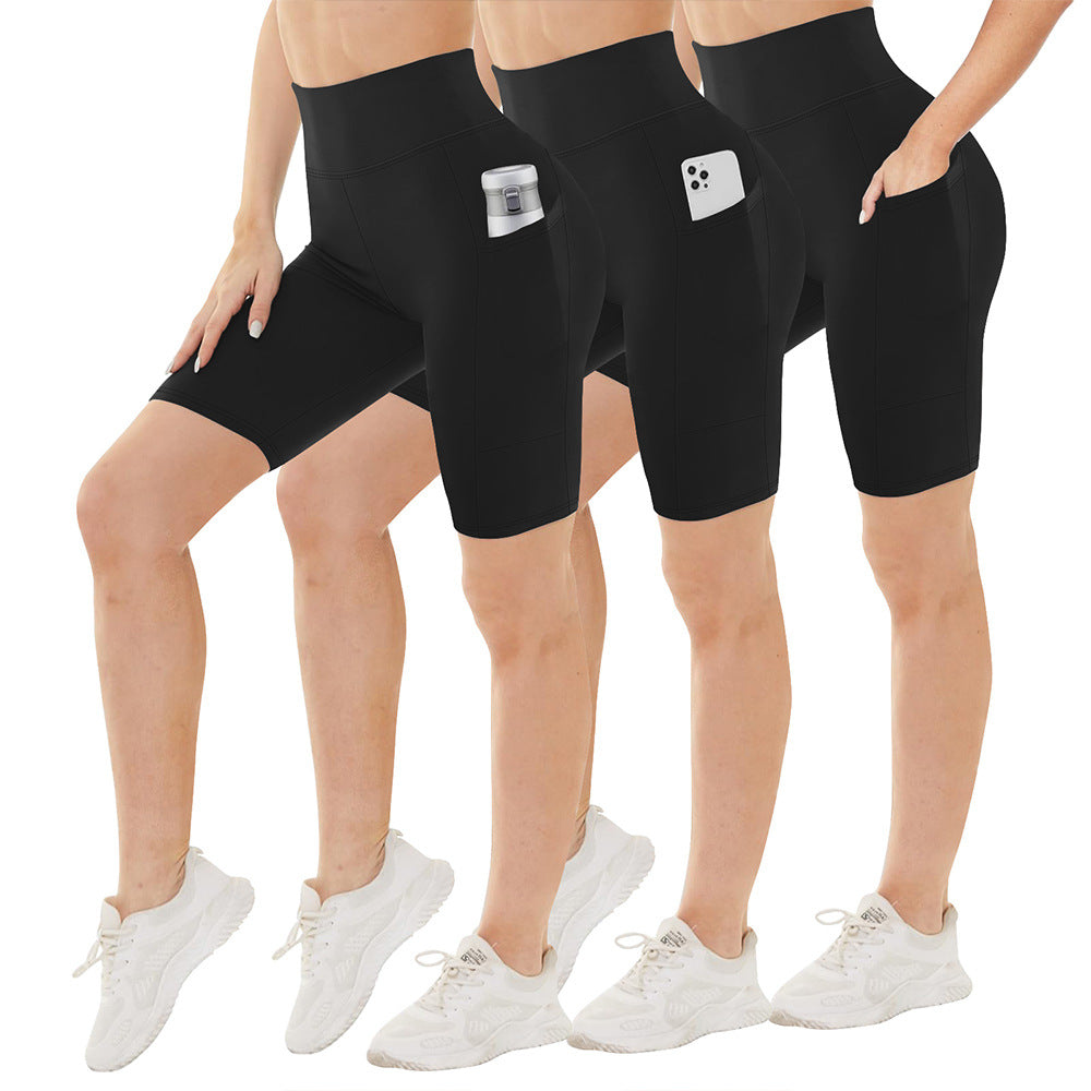Damen High-Performance Sportshorts mit praktischen Seitentaschen Drune