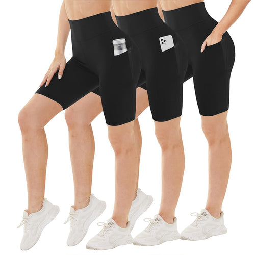 Damen High-Performance Sportshorts mit praktischen Seitentaschen Drune