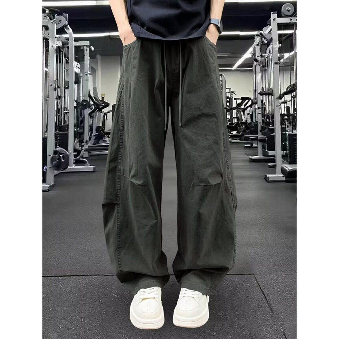 Herren Bequeme Cargo-Hose mit weitem Bein Drune