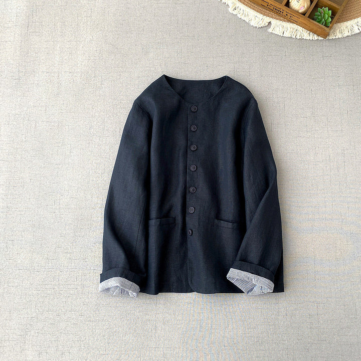 Damen Stilvolle Wickeljacke Drune