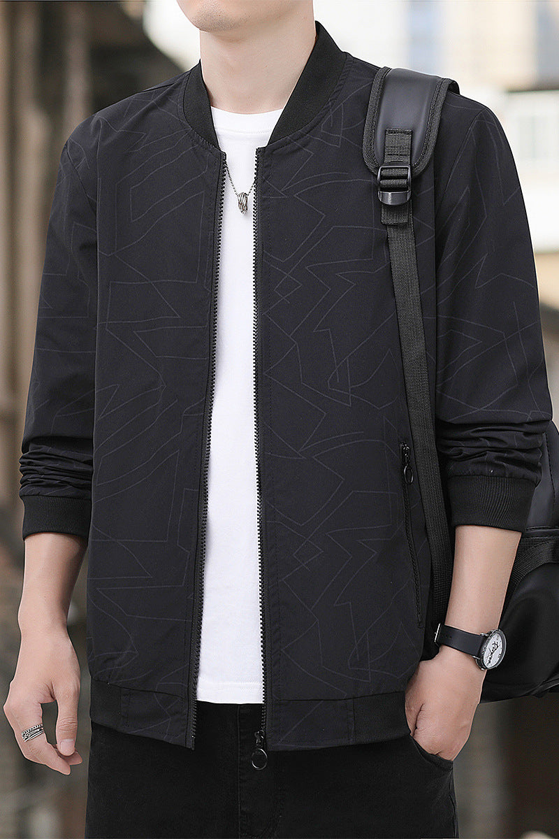 Herren Übergangsjacke mit stylischem Minimaldesign Drune